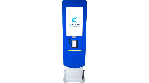 Kiosco Autoservicio ECG-Blue